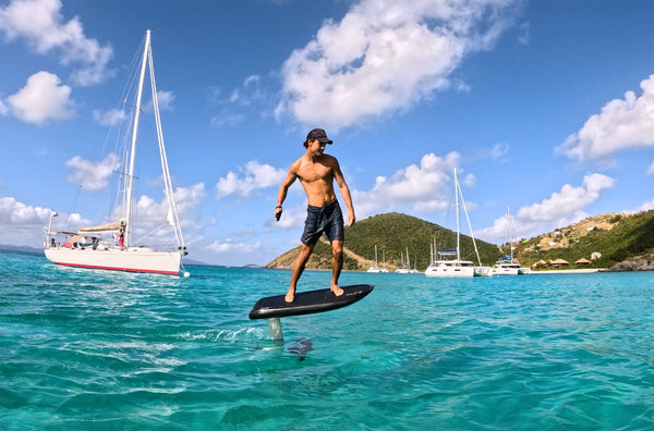 Fliteboarding the British Virgin Islands with James Jenkins